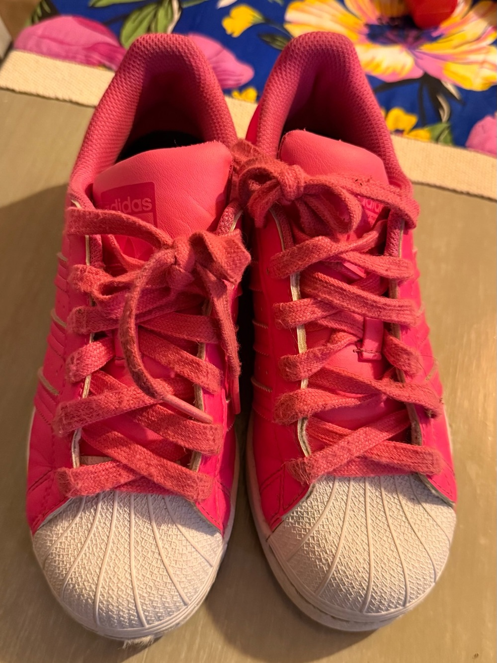 Adidas SuperStar Originals Neon Sneakers Kids